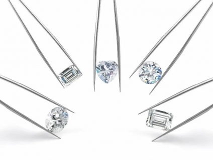 Kim Cương Moissanite 5 ly 4 (5,4mm) Kiểm Định GRA