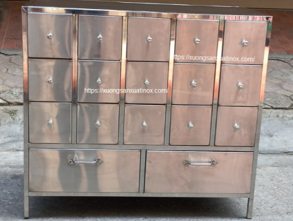 Sản xuất tủ thuốc inox bệnh viện