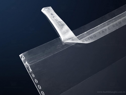 Túi niêm phong đóng hàng có băng keo dán miệng