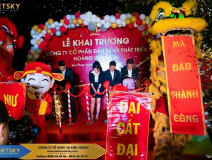 Công ty tổ chức lễ khai trương chuyên nghiệp tại Bình Thuận