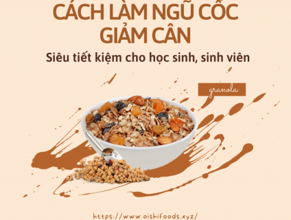 Ngũ cốc Granola giảm cân