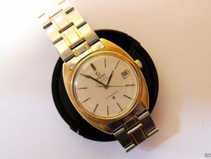 [HCM]Omega Constellation Vintage bọc vàng giá hạt dẻ