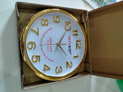 Đồng hồ in logo quảng cáo giá tốt nhất hệ thống