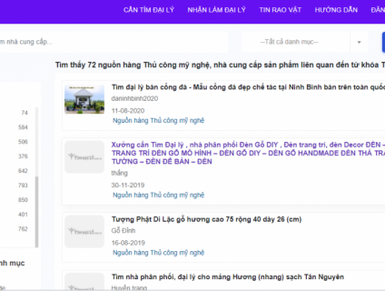 Giới thiệu cho bạn nguồn hàng thủ công mỹ nghệ, cách tìm nguồn hàng