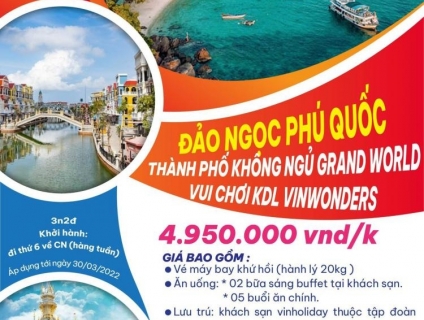 Tour Phú Quốc 2022