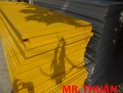 FRP Grating - Chuyên cung cấp tấm sàn thao tác Grating Composite FRP