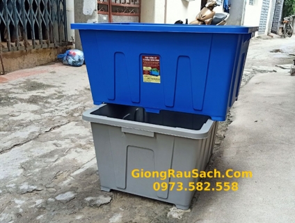 Chậu Trồng Rau Thông Minh To Đại 66*48*31cm