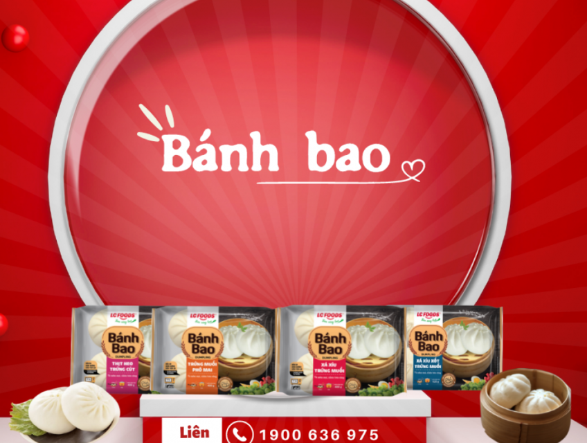 Thực phẩm LC Foods tuyển sỉ bánh bao đông lạnh toàn Quốc