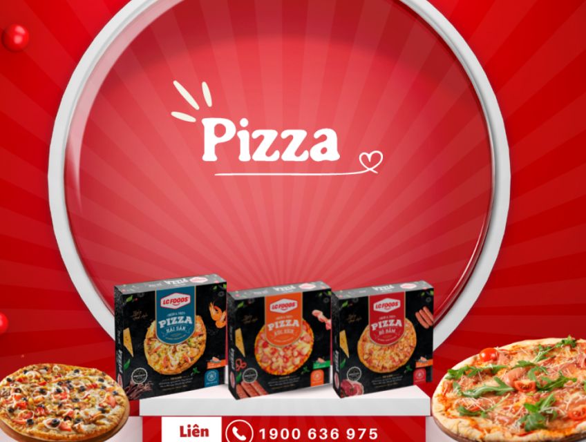 Thực phẩm LC Foods tuyển sỉ Pizza các loại toàn Quốc