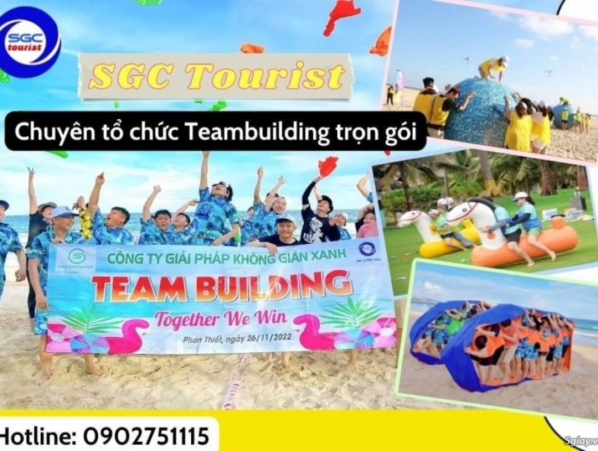TỔ CHỨC DU LỊCH KẾT HỢP TEAMBUILDING