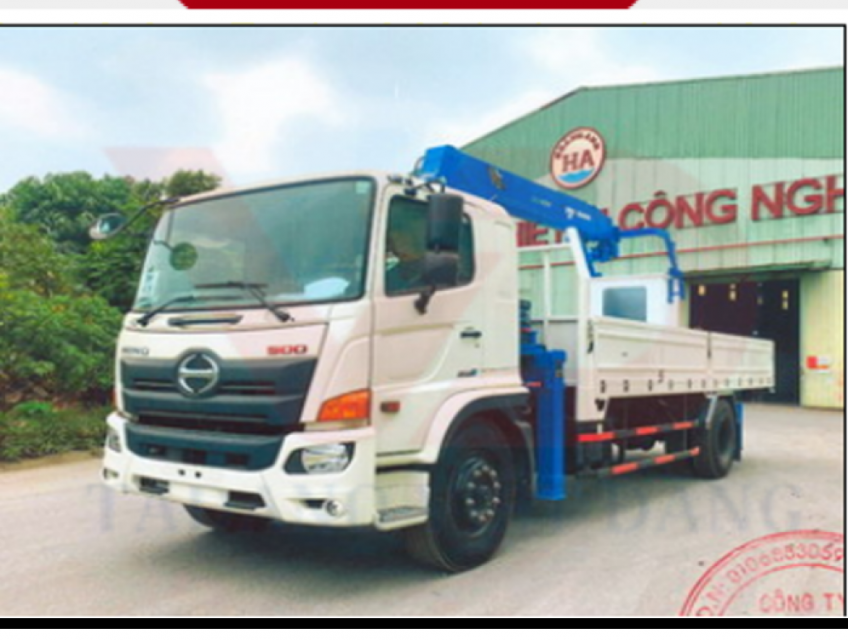 XE HINO XZU720 GẮN CẨU TADANO TM-ZE303MH