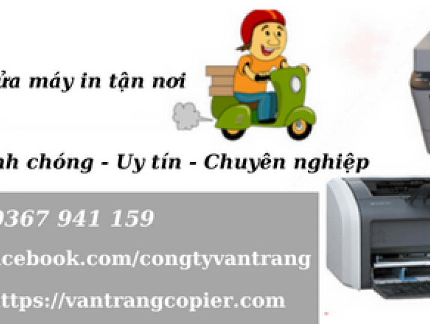 Sửa máy in tận nơi tại Hóc Môn – nhanh chóng – chuyên nghiệp