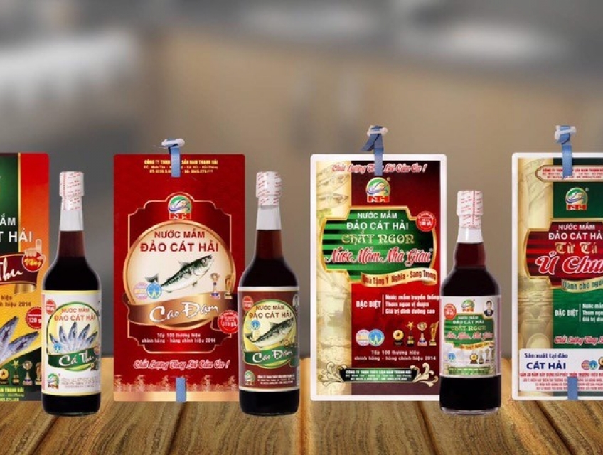 Nước mắm truyền thống Đảo Cát Hải giá chỉ từ 45k/1 chai 650ml