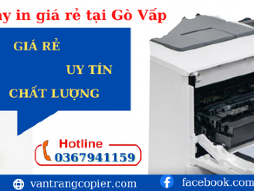 Sửa máy in tận nơi giá rẻ tại Gò Vấp