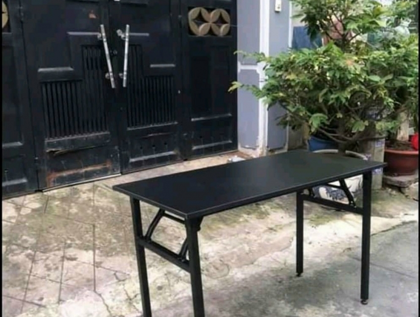 Bàn Chân Sắt Gấp Gọn Tiện Lợi Đẹp Sang Trọng