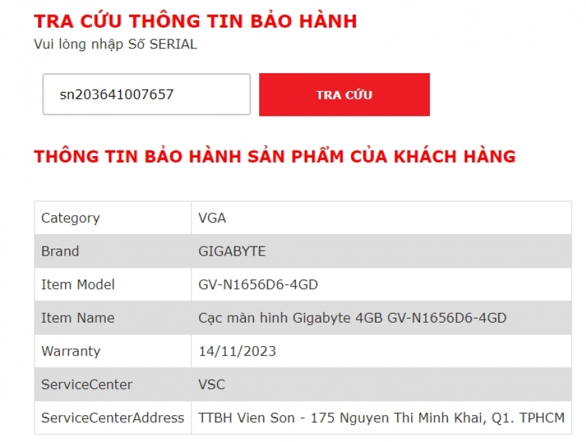 Card đồ họa chơi game 1650 4f ddr6