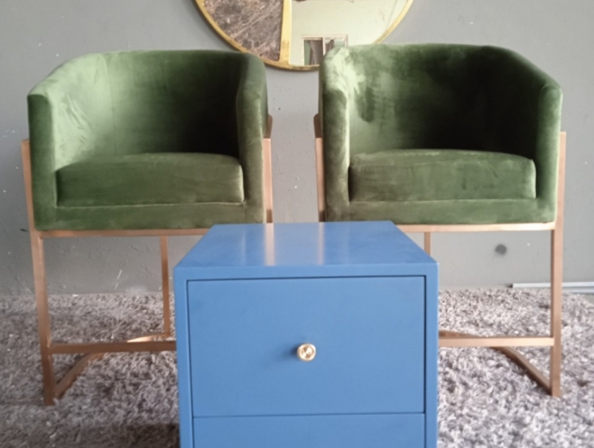 Thanh Lý 2 Tủ Tab Đầu Giường Bằng Ván MDF Chống Ẩm An Cường