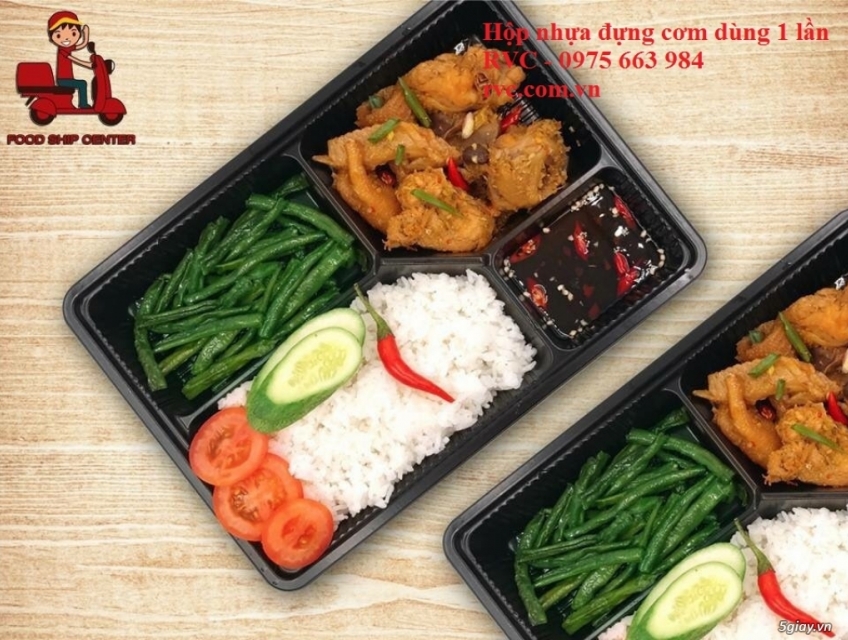 Hộp Nhựa Đựng Cơm Mang Về Gía Rẻ Mang Về