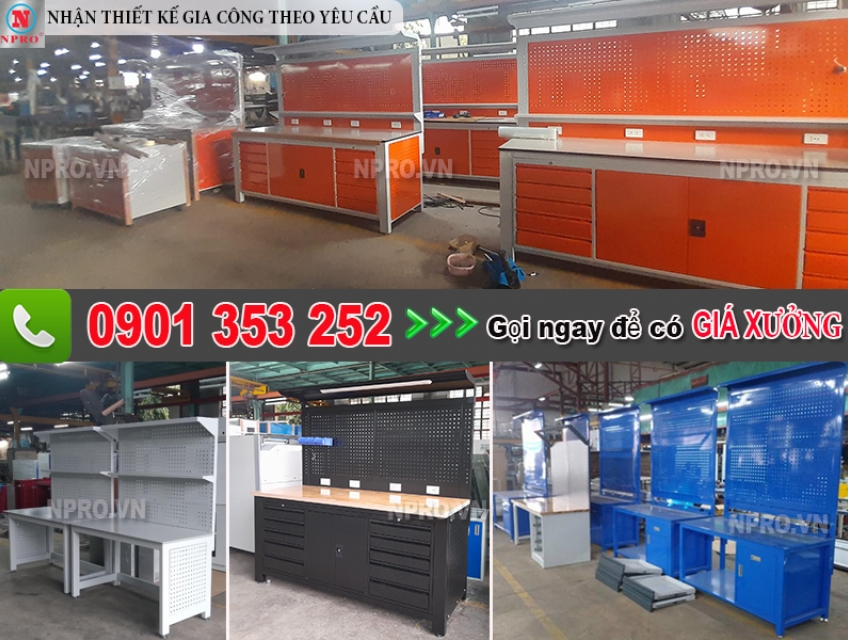 Bàn cơ khí gia công nguội giá xưởng