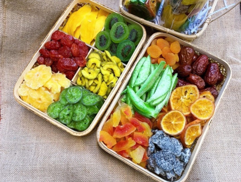 Trái cây sấy dẻo các loại uy tín, chất lượng - Nông sản Dũng Hà