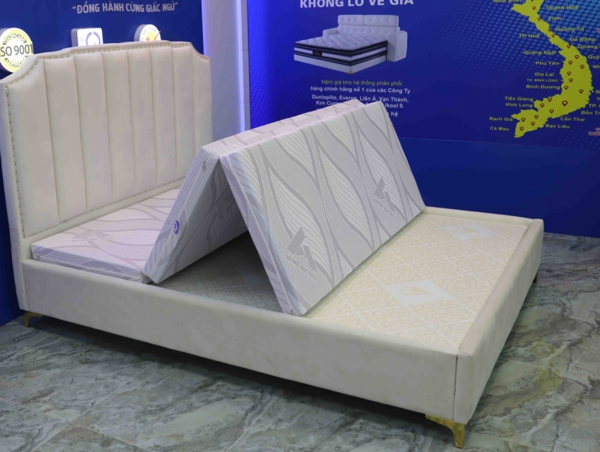 Nệm Bông Hoạt Tính Aroma Kháng Khuẩn Vượt Trội, Bảo Hành 5 Năm