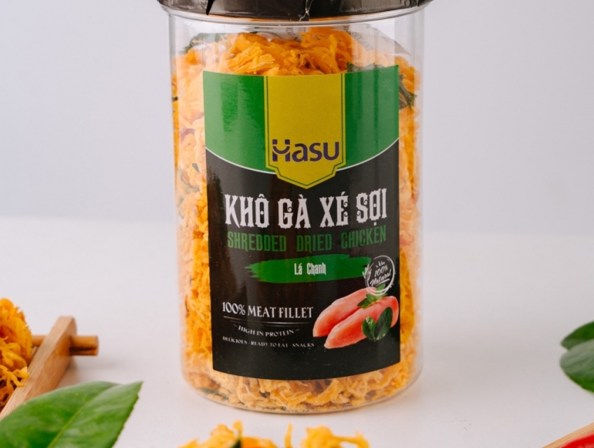 Khô gà lá chanh Hasu