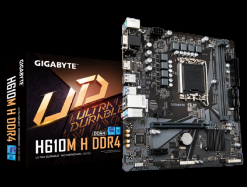 Mainboard Gigabyte H610M H Socket 1200 Ram 4 Chính Hãng Tem Viễn Sơn