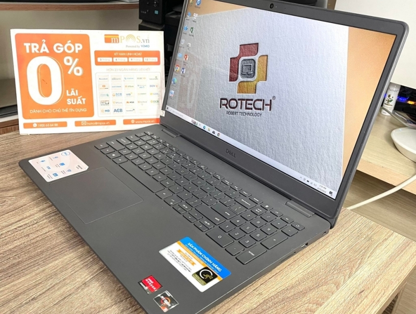 Dell inspiron 3505 AMD Rezyn 3 3250U 8GB SSD 256GB Zin Tem