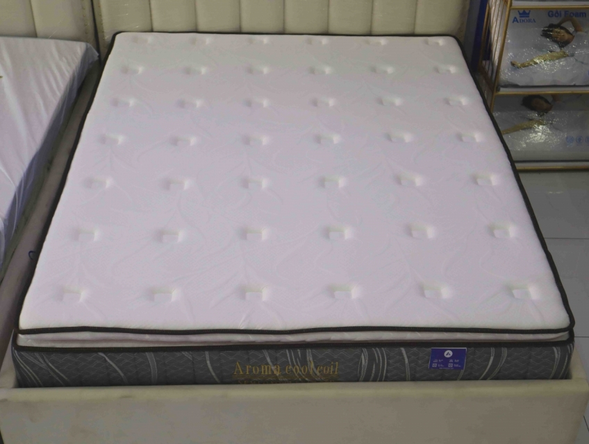 NỆM LÒ XO AROMA COOL COIL 3 VIỀN + KÈM QUÀ TẶNG HẤP DẪN