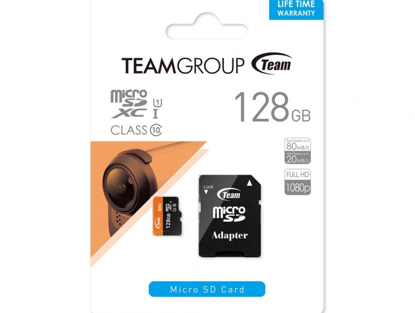 Thẻ Nhớ Micro SD Team 32G,64G,128G Class 10 Chính Hãng Box