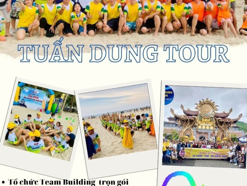 Tour du lịch kết hợp với team building và gala dinner