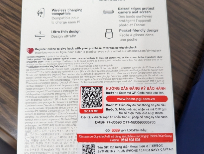 Case Iphone 14 & 13 Pro, New.