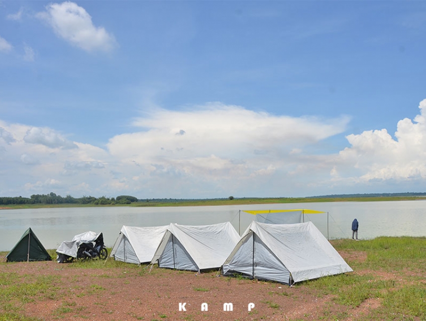 Cho Thuê Lều Vintage Home 4-5P (Màu Trắng)