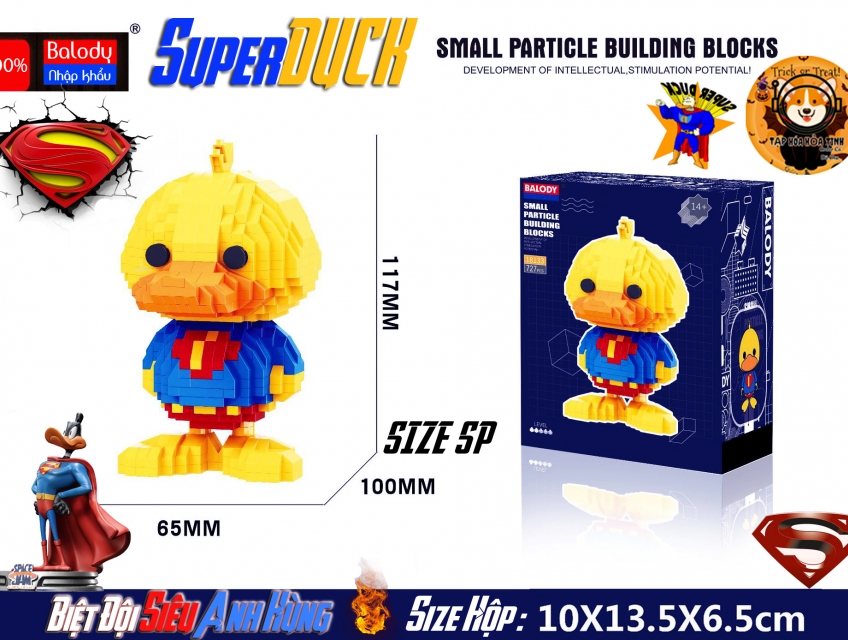 [LAH01] Vịt Superman Superduck