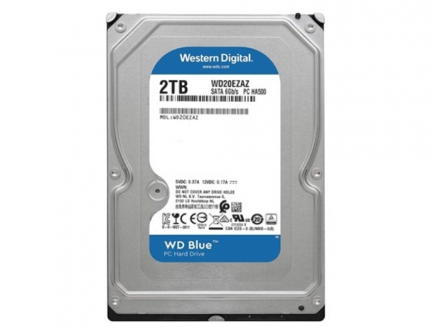HDD WD Blue 2TB 3.5 inch SATA III 256MB Cache 5400RPM WD20EZAZ