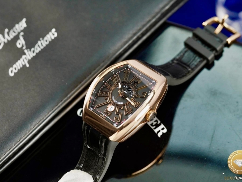 Thanh lý Franc.k Muller V41 Vanguard 18k rosegold fullbox