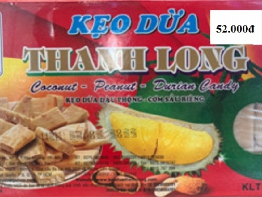 KẸO DỪA THANH LONG