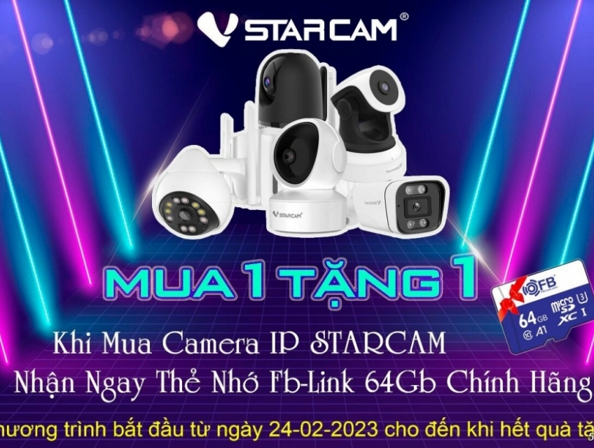 KHUYẾN MÃI MUA 1 CAM TẶNG 1 THẺ NHỚ 64Gb Chính Hãng!!!!