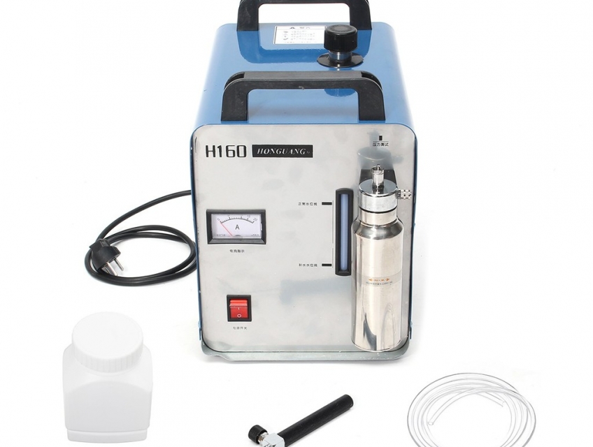 Máy khò bóng mica H160