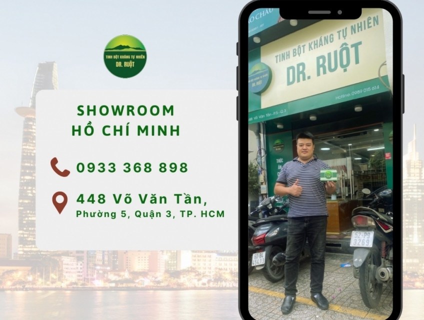 Dr. Ruột - Tinh bột kháng tự nhiên