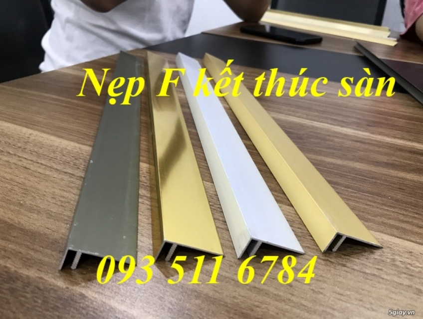 Cần Bán: Nẹp nhôm F12 kết thúc sàn gỗ Nẹp nhôm L20 cho sàn nhựa