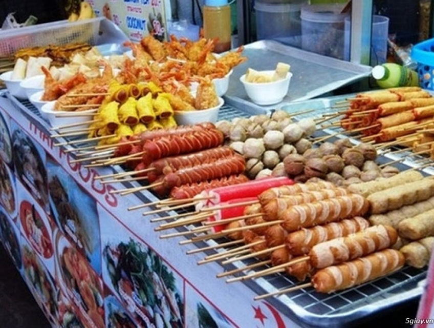 Món ăn vặt tại Sài Gòn