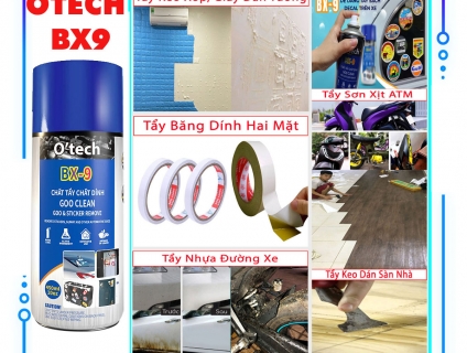 Bình BX9 tẩy chất dính - Sản phẩm bán chạy hàng đầu trên Tiktok Shop