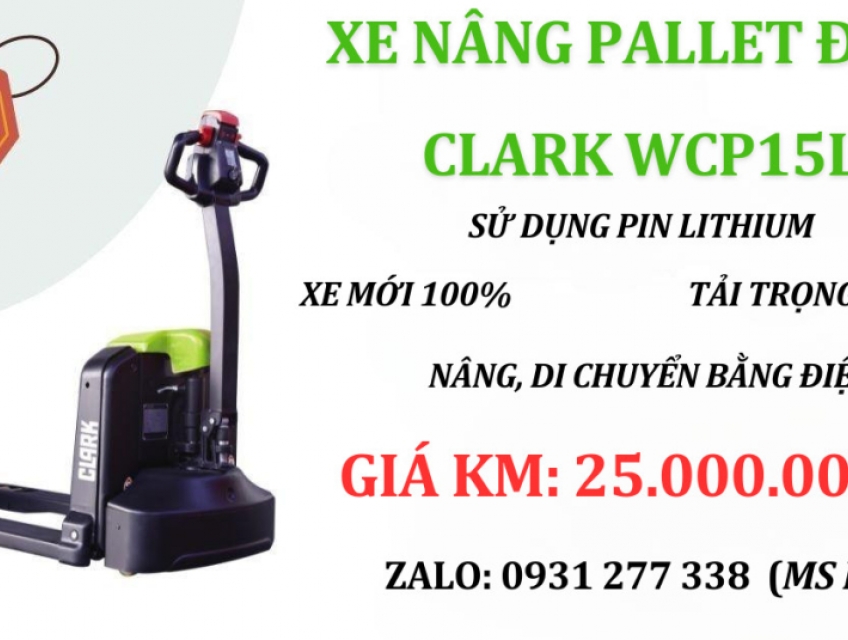 XE NÂNG TAY PALLET ĐIỆN THƯƠNG HIỆU CLARK - HAND PALLET TRUCK