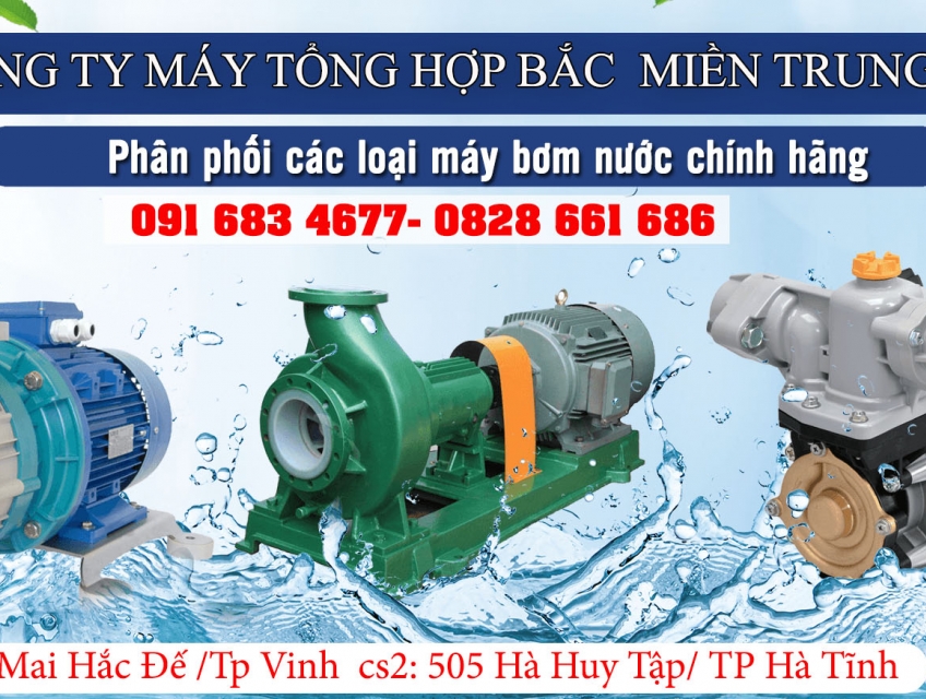 MÁY BƠM NƯỚC ĐẨY CAO