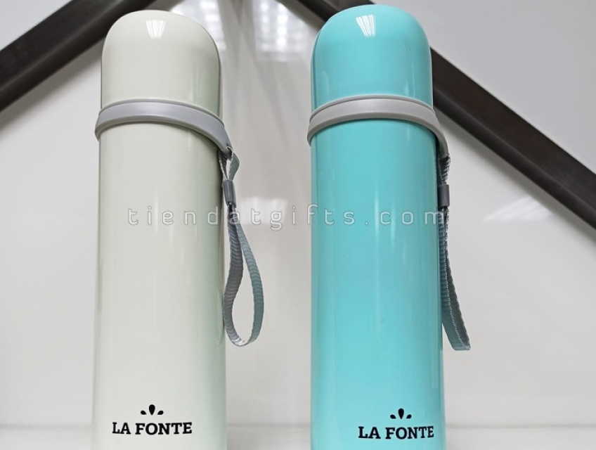 Bình giữ nhiệt Lafonte – Chính hãng – In ấn logo công ty làm quà tặng đại hội.