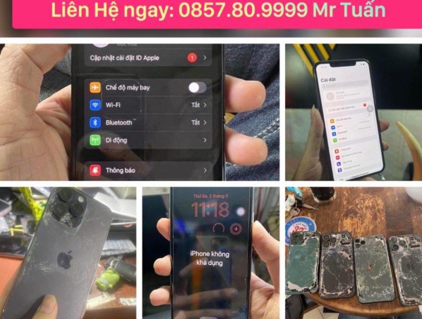 Thu Mua iPhone khóa icloud dính icloud giá cao 0857809999