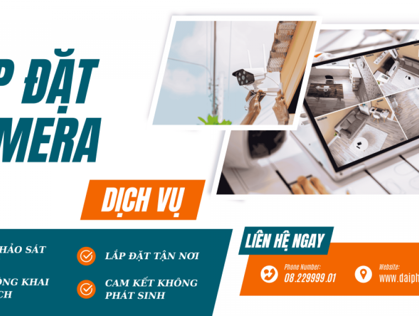 Lắp đặt camera - camera wifi