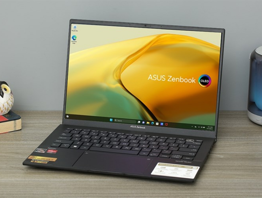 ASUS ZenBook UM3402YA: Ryzen5 7530u/16G/14in 3K OLED 90Hz/còn BH 14th