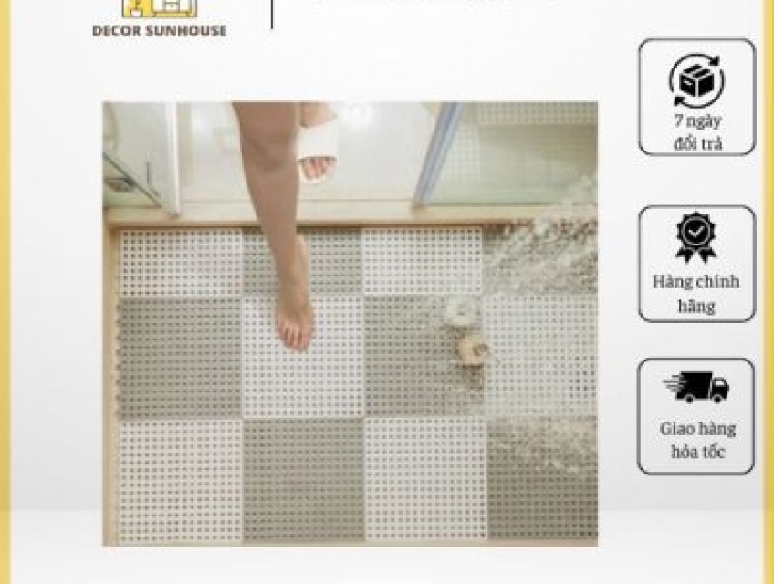 Cách Vệ Sinh Thảm Nhựa Trải Sàn Hiệu Quả Tại Nhà Decorsunhoue